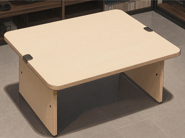 小型MDF密度板桌，标准承重120kg，稳固耐用小户型首选