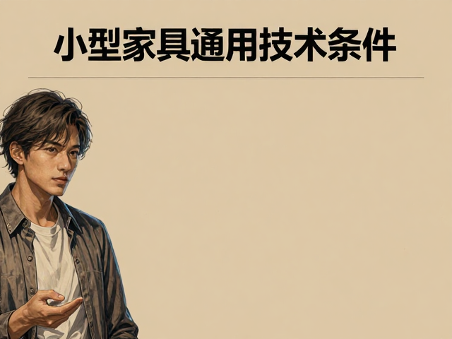 小型家具通用技术条件,60-130cm尺寸标准与选购指南