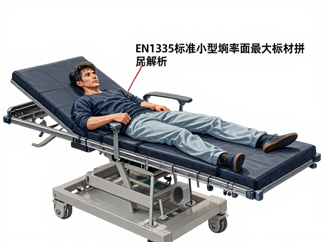 EN1335标准小型手术床最大板材拼接宽度解析