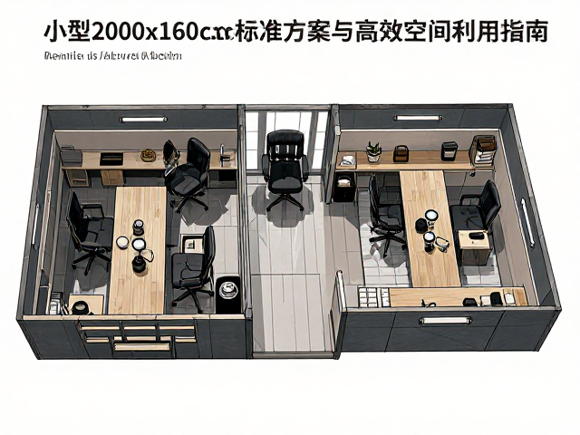 小型办公区200x160cm标准布局方案与高效空间利用指南