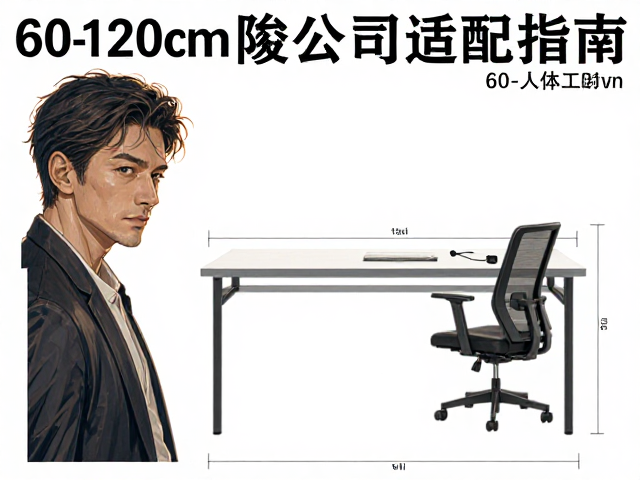 240x60cm小型办公桌推荐，60-120cm空间适配指南