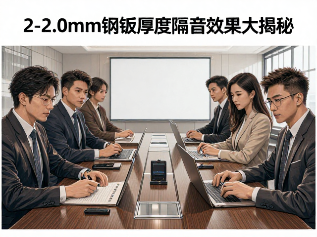 小型宽敞会议室怎么选?1.2-2.0mm钢板厚度隔音效果大揭秘