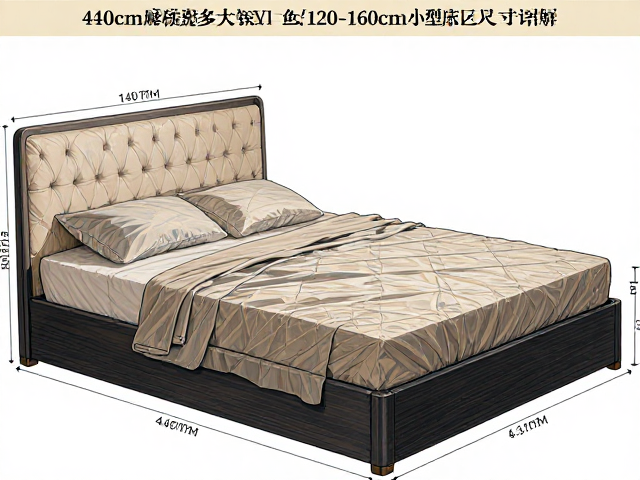 140cm床属于多大床?标准长度120-160cm小型床尺寸详解