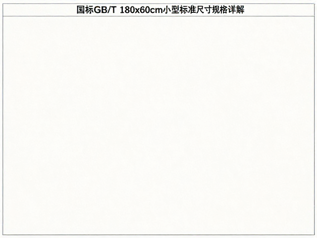 国标GB/T 180x60cm小型标准尺寸规格详解