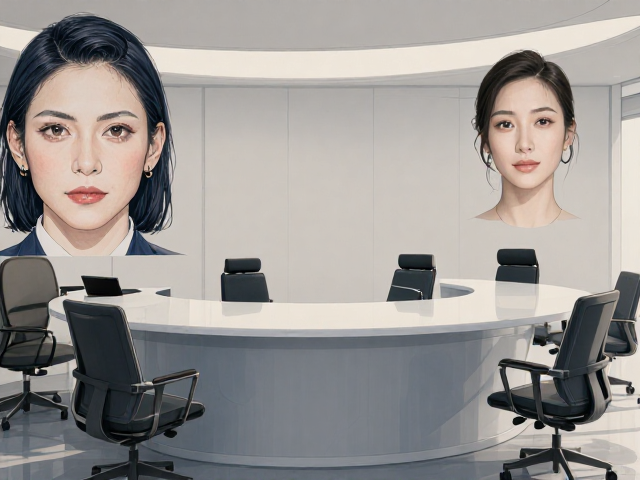 简约现代接待室人体工学曲线设计,打造高效商务形象