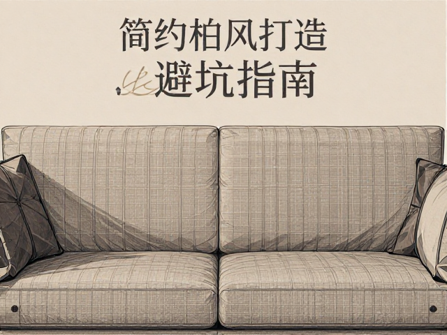 棉麻布艺沙发怎么选？简约现代风打造稳重高级感，附避坑指南