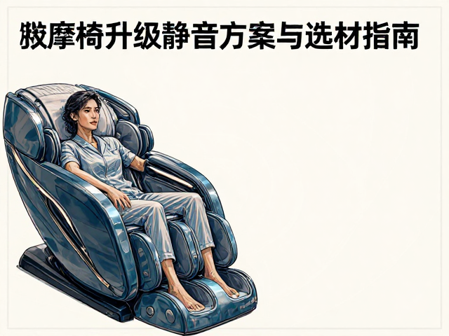 环保工程塑料滑轮噪音大?按摩椅升级静音方案与选材指南