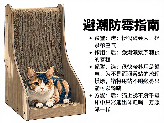 猫抓板配置与避潮防霉指南,告别猫咪掉毛烦恼