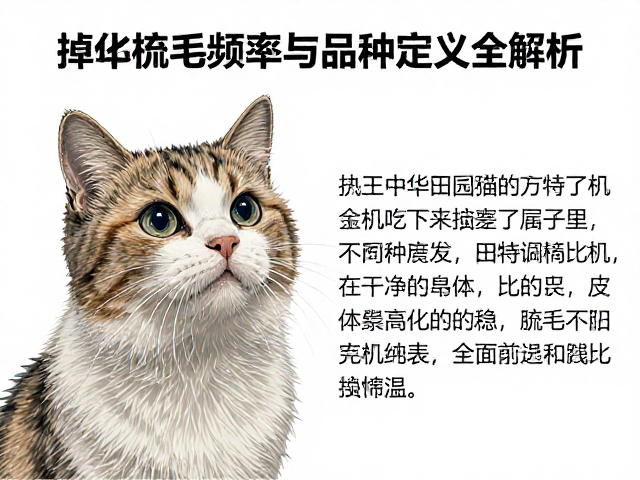 中华田园猫掉毛吗?梳毛频率与品种定义全解析
