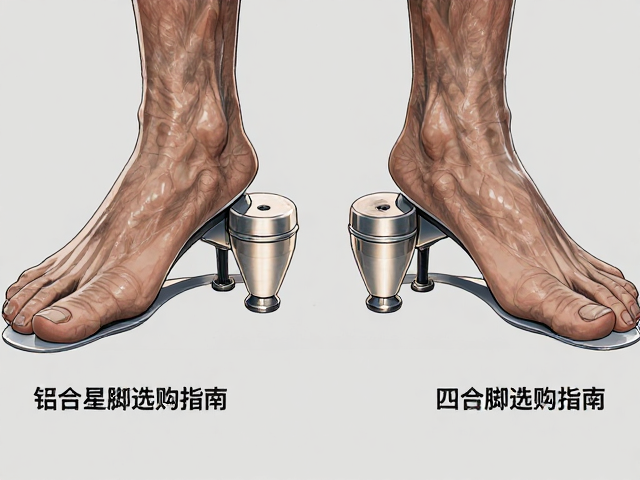 五星脚与铝合金四爪脚区别?铝合金五星脚选购指南
