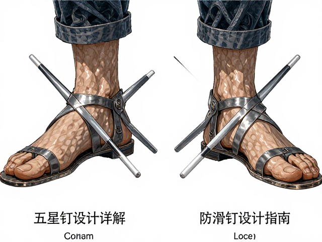 五星脚与交叉支撑四爪脚怎么选？防滑钉设计详解与选购指南