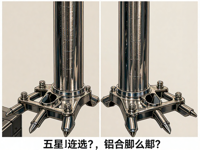 五星脚怎么选?铝合金四爪脚防滑钉对比,选购避坑指南