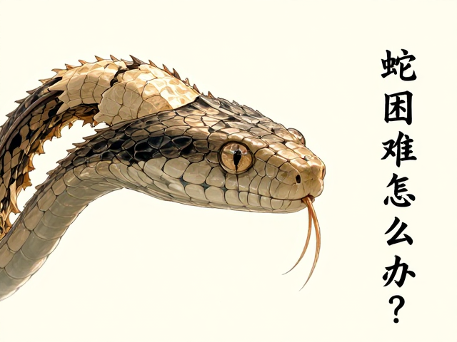 蛇蜕皮困难怎么办?头部特征解析与触感凉爽的养护技巧