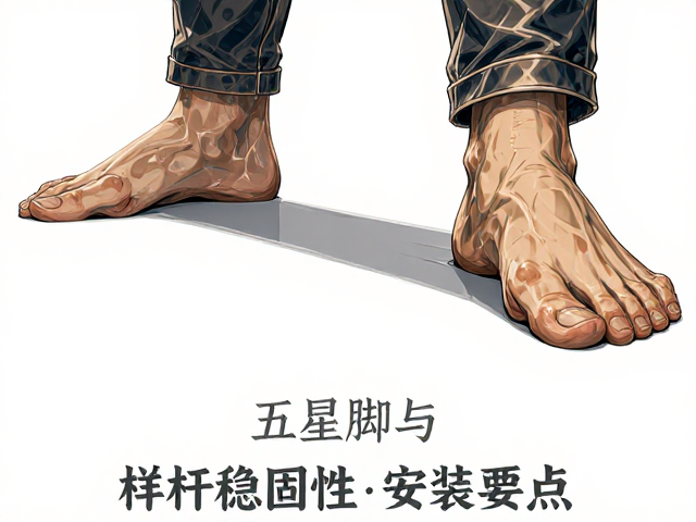 五星脚与双杆焊接固定脚怎么选？详解稳固性与安装要点