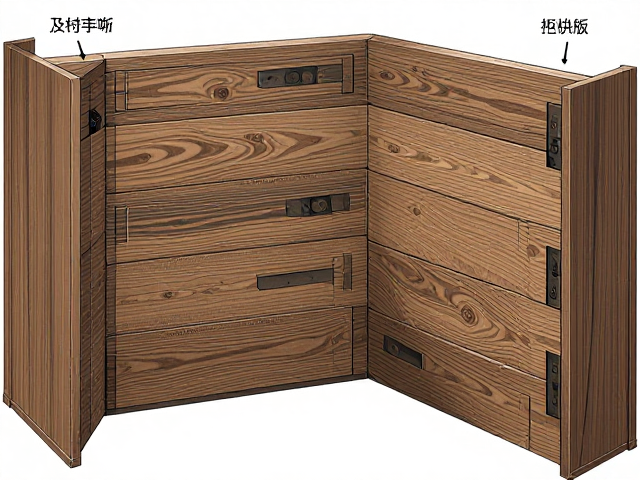 实木贴皮拼板工艺解析,如何打造高颜值可折叠家具?