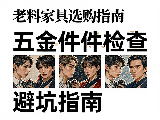 老料家具选购指南,五金件检查与可折叠结构避坑指南