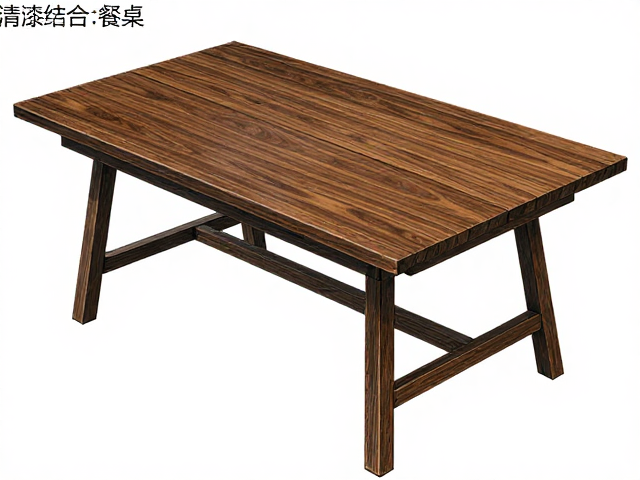可折叠钢木结合餐桌,清漆涂装工艺解析与选购指南