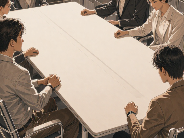 可折叠多人会议桌怎么选?记得常紧固螺丝防松动