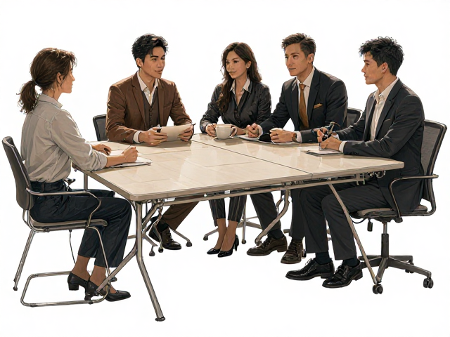 可折叠多人会议桌怎么选?记得常紧固螺丝防松动