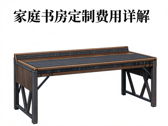 家庭书房定制费用详解，可折叠书桌怎么选更省钱？
