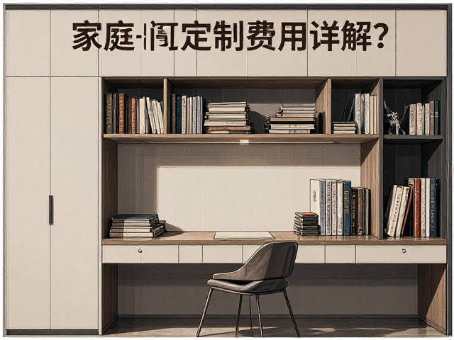 家庭书房定制费用详解,可折叠书桌怎么选更省钱?