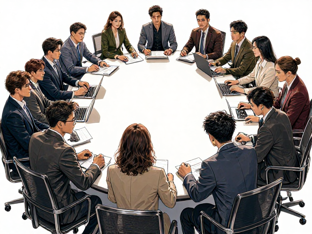 20人会议桌怎么选?单人位模块化拼接方案,灵活扩容高效办公