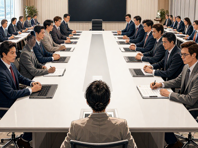 单人位、对坐会议桌与100人会议桌选购指南,高效办公空间规划