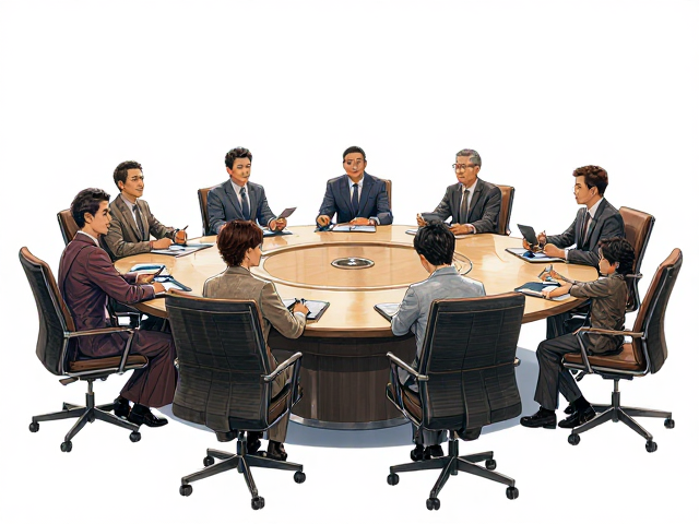 圆桌会议桌怎么选?单人位站立办公适配指南,提升效率