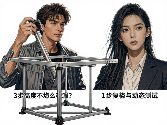移动培训室钢架底座高度不均怎么调?3步快速校准指南