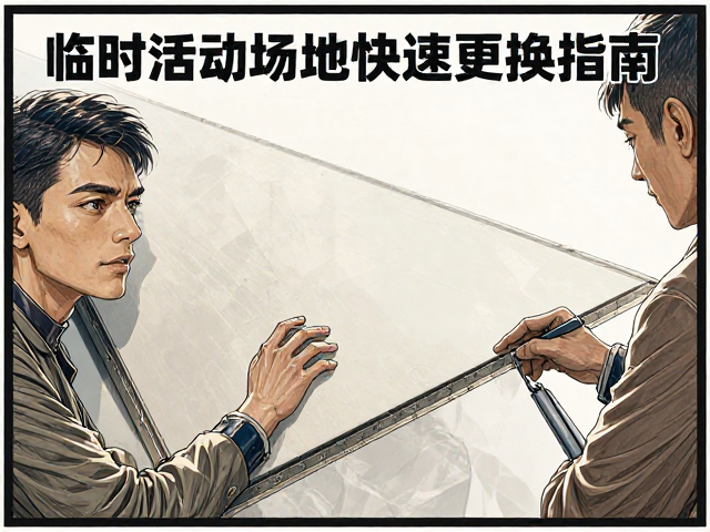 钢架底座橡胶老化怎么办?临时活动场地快速更换指南