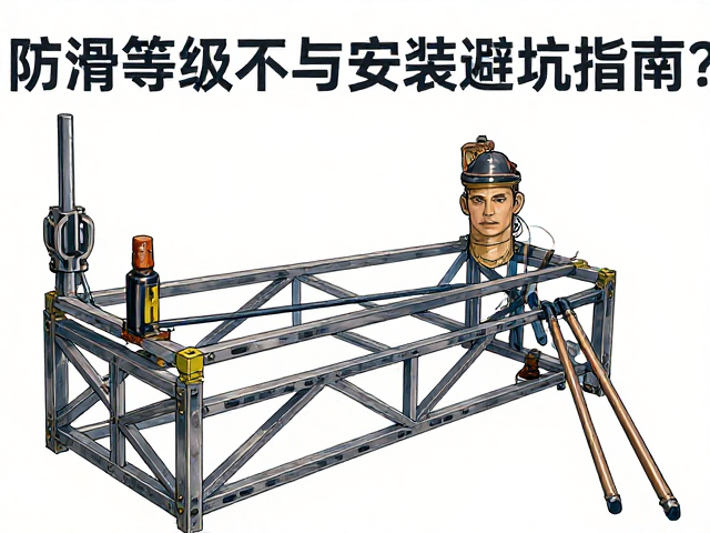钢架底座高度不均怎么调?看防滑等级与安装避坑指南