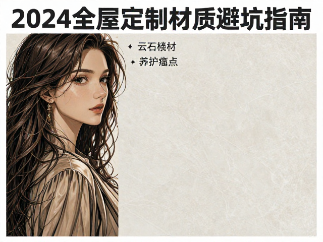 实木、云石与生态板怎么选?2024全屋定制材质避坑指南
