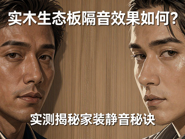 实木生态板隔音效果如何?实测揭秘家装静音秘诀