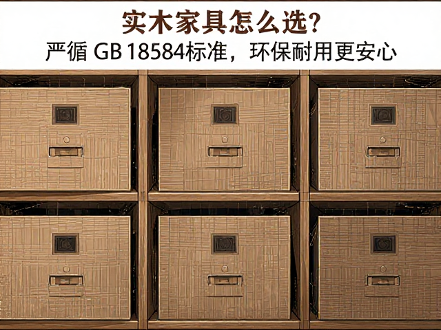 档案室实木家具怎么选？严循GB 18584标准，环保耐用更安心