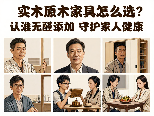 实木原木家具怎么选？认准无醛添加，守护家人健康
