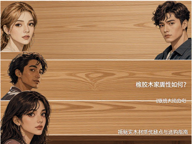 橡胶木家具耐磨性如何？揭秘实木材质优缺点与选购指南