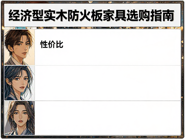经济型实木防火板家具选购指南,性价比与耐用性全解析