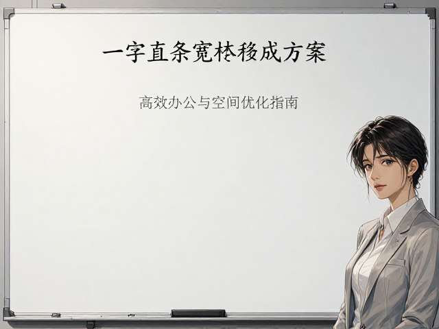 一字直条宽体移动白板集成方案,高效办公与空间优化指南