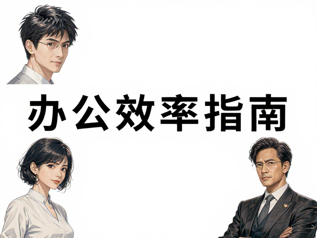 商务行政一字直条，灵活组合提升办公效率指南