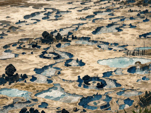 地热区地面层栖息地貌探秘,独特生态与地质奇观解析