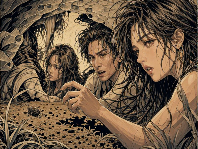 潮湿岩壁与松软土壤栖息地,探秘生物生存环境