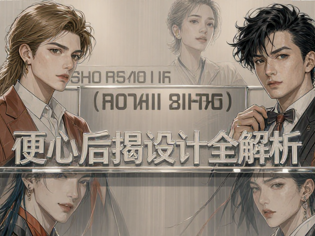 玻璃亚克力一字直条型标题怎么写？重心后移设计全解析
