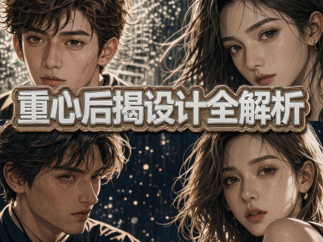 玻璃亚克力一字直条型标题怎么写？重心后移设计全解析