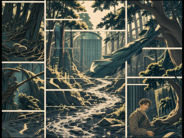溪流旁的高层树冠,揭秘隐秘栖息地貌的生态奇观