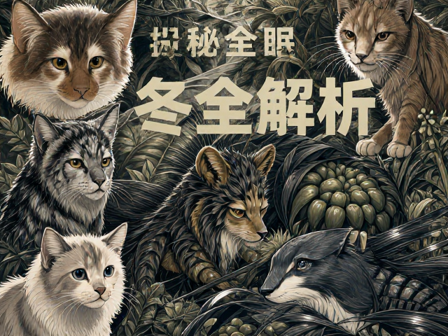 探秘茂密植被层中的栖息地貌,动物冬季冬眠全解析