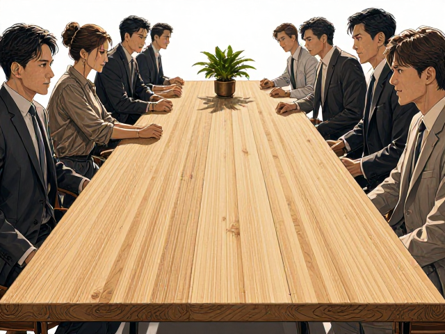实木拼板长方形大板,十人以上大桌家用首选,稳固大气