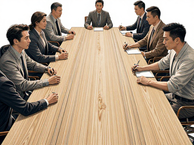 实木拼板长方形大板,十人以上大桌家用首选,稳固大气
