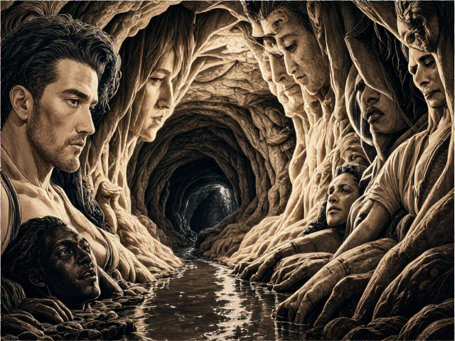地下洞穴溪流边缘栖息地貌,探秘隐秘生态与旅游指南