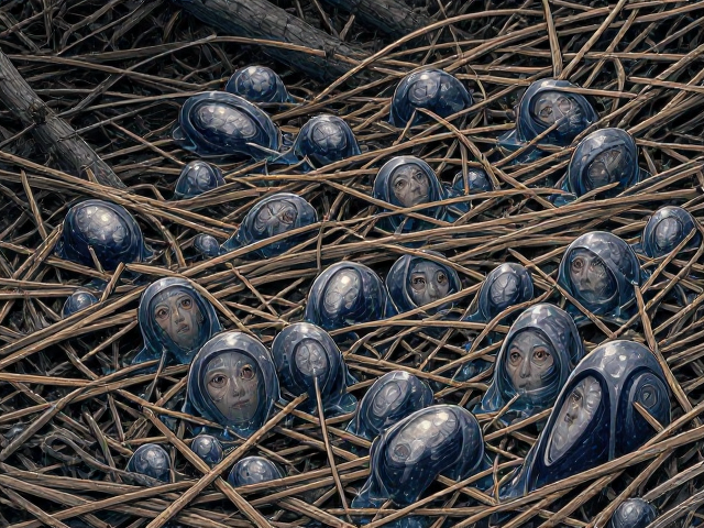 腐叶堆里分泌黏液的栖息地貌,揭秘森林底层的神秘生物