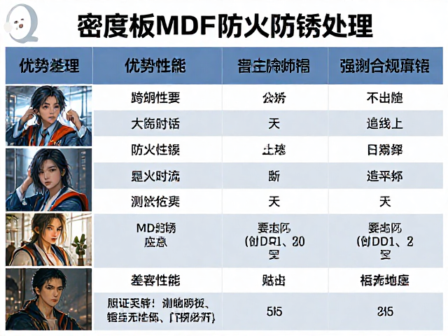 冷轧钢与密度板MDF防火防锈处理,优势对比与选购指南